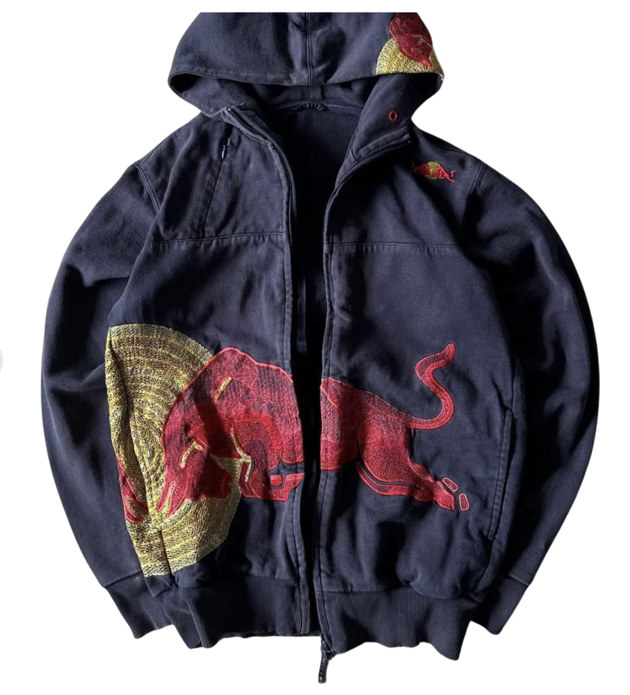 RedBull Hoodie and Jeans