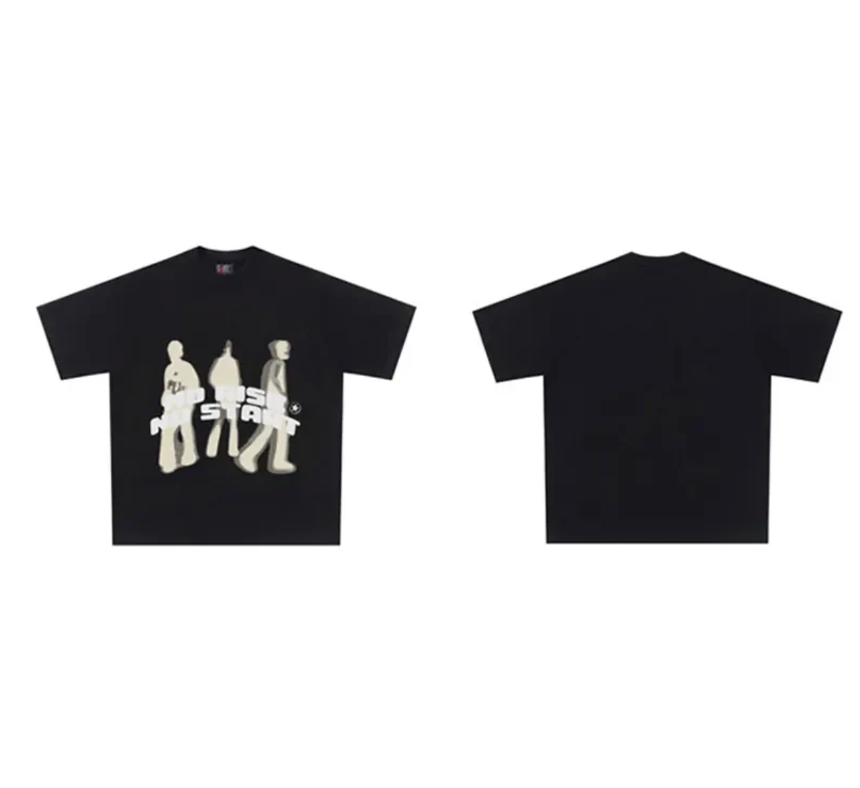 NO RISE NO START CLOUD T-SHIRT