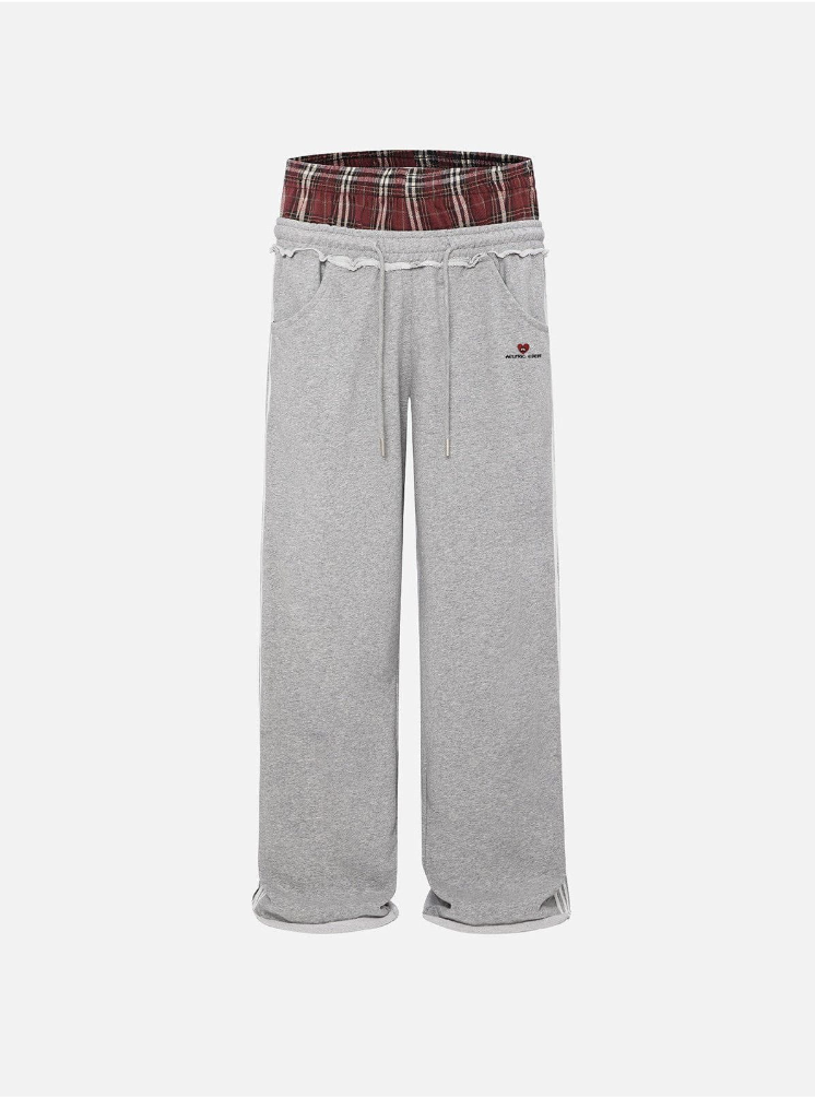 Double Waist Baggy Sweatpants