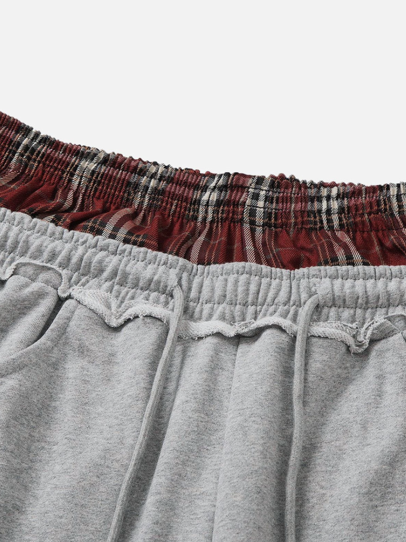 Double Waist Baggy Sweatpants