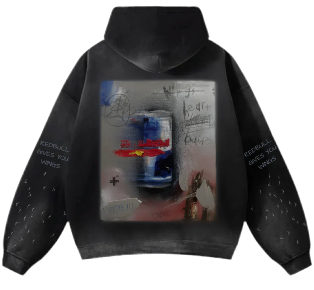 RedBull Hoodie and Jeans