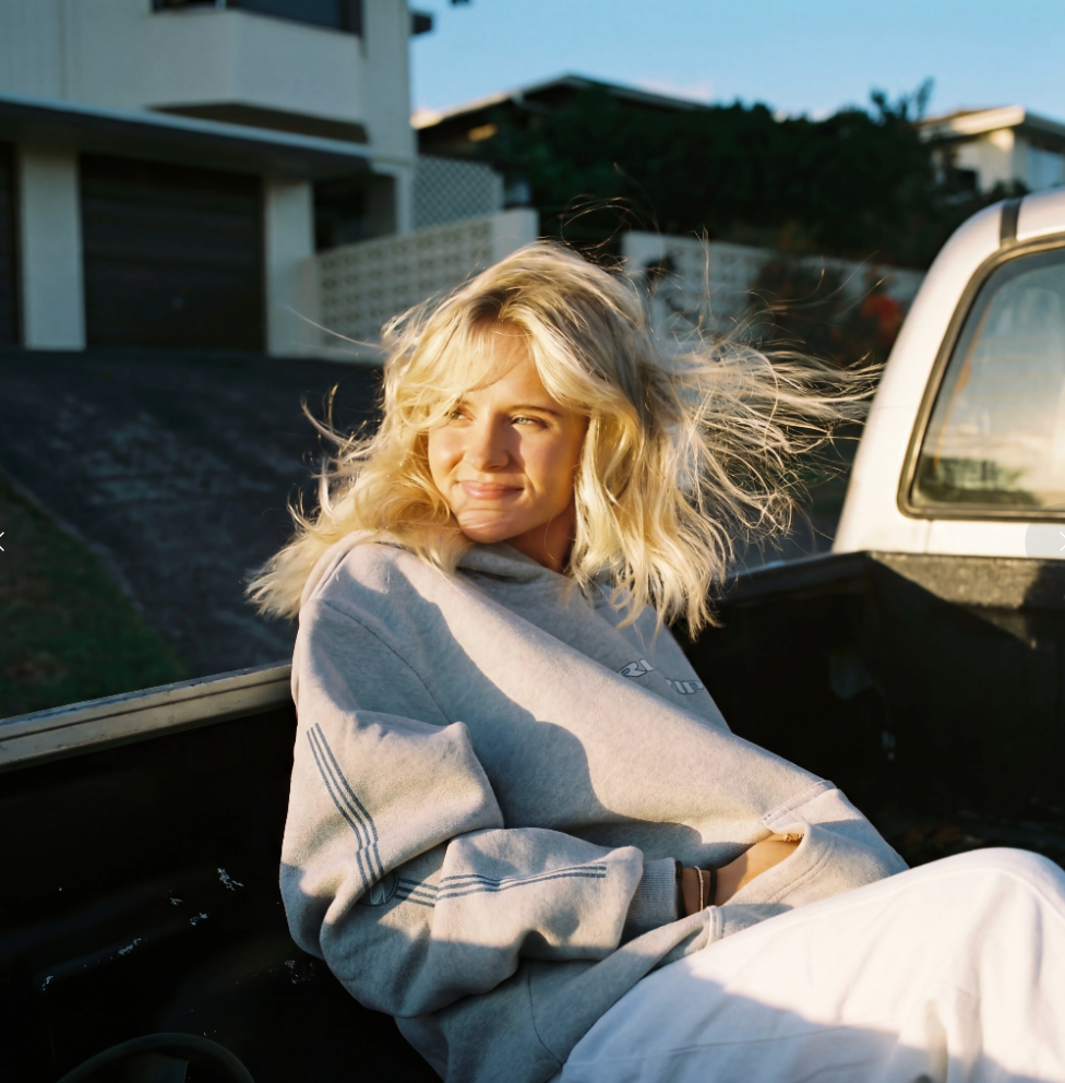 Surf Trip Vintage Plaid Hoodie